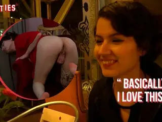 Ersties - Petite Babe Vicky Ties herself up and Masturbates