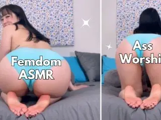 You are not Worthy of my Thick Asian Ass -ASMR Ass Worship