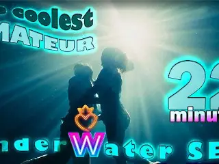 Wifebucket Presents 22 Minutes of the Coolest Homemade REAL Amateur Underwater Sex