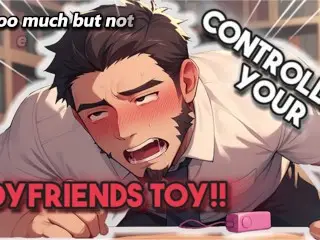 Controlling your Boyfriends Toy in the School Library! ASMR Boyfriend