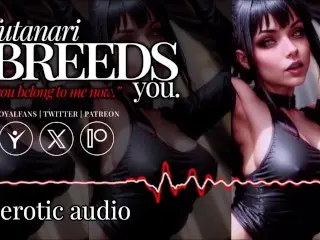 Erotic Audio | Futanari Breeds you | F4A | Futa Marks you as hers 🖤⛓️