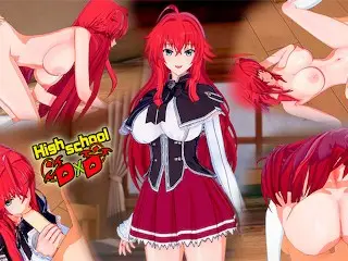 Rias Gremory make you her new Servant | Highchool DXD Hentai