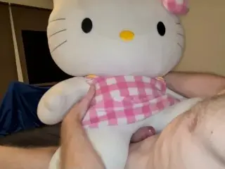 Sex with HELLO KITTY Bigg Plushie, Cumming Hard on her - Pornhub Gay