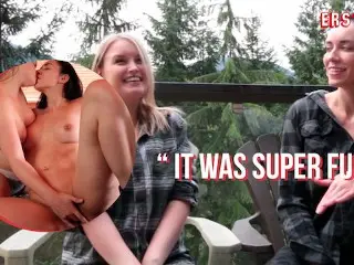 Ersties - Alanna & Nicole have Hot Lesbian Fun in a Cabin
