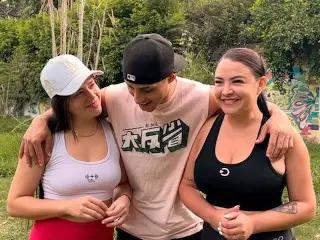 Stranger Offers Money to Girlfriends in a Public Park to Fuck their Tight Pussies