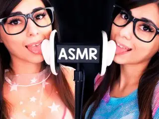 LUNAREXX ASMR DUAL CAMERA EAR LICKING- HOT Mouth Sounds