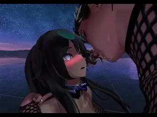 A Anime Girl did a Blowjob and Invite you Slap her n the Face (vrchat Erp)