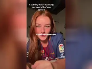 18yo Accidental Leak Pussy on TikTok