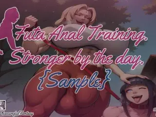 [SAMPLE] FUTA ANAL TRAINING. STRONGER BY THE DAY. DILDO HERO