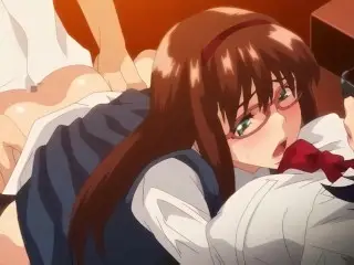 His Girlfriends with Glasses Train his Ass - Hentai Megane no Megami Ep. 2