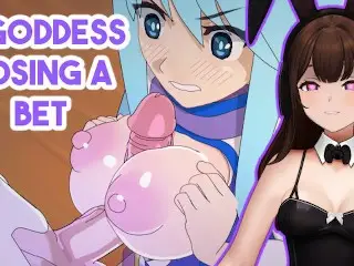 Magic Show gone a little too Far? Goddess Aqua Sucks some serious Dick. Konosuba Aqua HENTAI