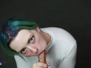 Dirty Talks you with your Cock in her Mouth