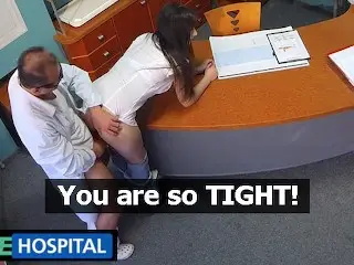 Fake Hospital - 18 Year old VIRGIN has Sex for 1st Time with her Doctor