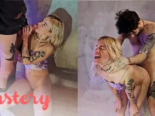 Amateur Couple Fuck in Front of their Sex Film - Lustery