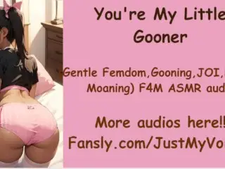 Gentle EBONY Femdom Helps you GOON [F4M ASMR Audio]