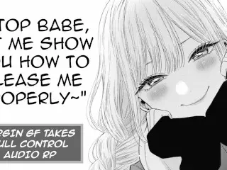 Taking GF's Virginity, she Ends up Domming You! | Caring, Dominant first Time Audio RP