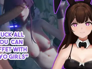 Hoyo Sluts having Sex Party is Super Hot | Hoyoverse Hentai