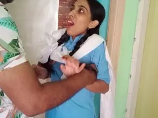 Indian College Girl Fucked by her Stepbrother