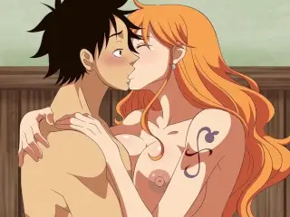 ONE PIECE Nami and Luffy Anime Hentai Cartoon Cowgirl Big Tits Naruto Xtremetoons Bootie Sex Porn