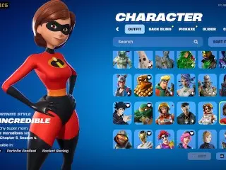 Mrs Incredible - Fortnite Gampelay