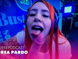 Andrea Pardo Se Corre 5 Veces! Seguidas En La Máquina Sexual En Juan Bustos Podcast