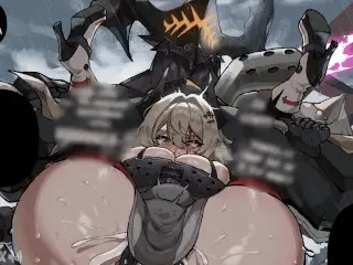 Caesar King Gets Full Nelson-Filled to the Brink by Monster Pompey 🍆💦 [ZZZ Hentai Animation]