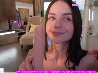 SHE TASTES a DILDO FOR THE FIRST TIME