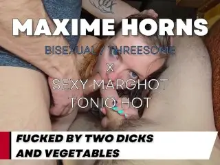 Wild Double Penetration and Intense Fisting for Maxime – get Ready to Cum!