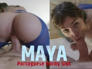 Portuguese Bootylicious Maya Gets Fucked Hard by Epic Aaron