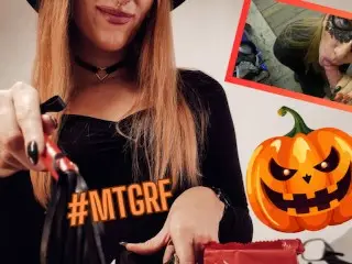 🎃😱 WITCH in my Garage 🍬🏍️ #MTGRF