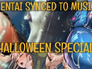 Hentai Synced to Music HALLOWEEN SPECIAL