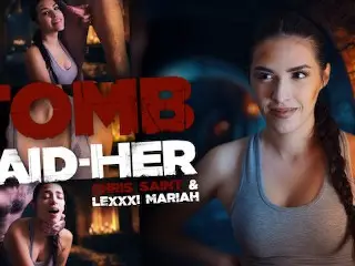 Tomb Raider / Lara Croft Latina Cosplay Parody - Chris Saint & Lexxxi Mariah