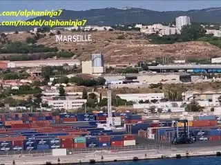 Cruise Ship Balcony Blowjob in Marseille