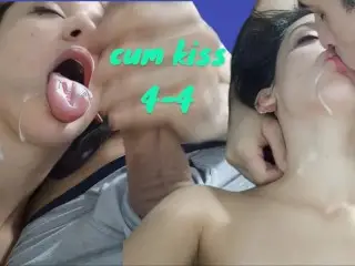 Cum Kissing after a Good Blowjob