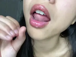 Ahegao Cumdoll Begs Daddy for Milk in her Mouth