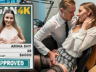 LOAN4K. Stanley Johnson Seduced his Young Customer and Fucked her right in the Office