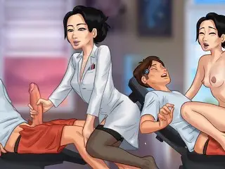 Fucked my Science Teacher in the Science Lab in the Collage - Summertime Saga Porn Game Play