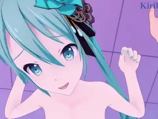 Hatsune Miku and I have Intense Sex in a Love Hotel. - Project SEKAI VOCALOID POV Hentai