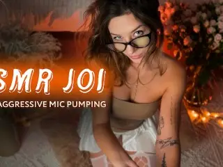 Your Sexy Teacher Fast and Aggressive Mic Pumping your Cock