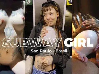 MY DATE - FUCKING a SKINNY GIRL I MET ON SUBWAY IN SAO PAULO BRAZIL - O MAX BOSS