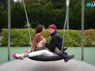 Public Sex Vlog 2: Unexpected Creampie for Redhead Cutie