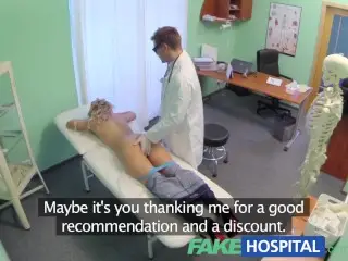 Fake Hospital Doctor Offers Blonde a Discount on new Tits