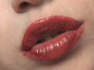 Sarah Blake Femdom - Kiss Fetish and Lipstick Fetish - Pucker Up!