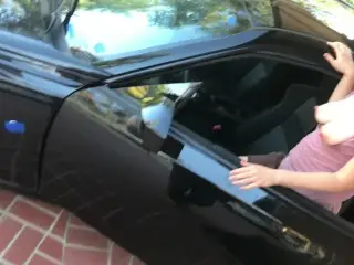 Angry Blonde Fucked on Car by Boyfriend while Breaking up