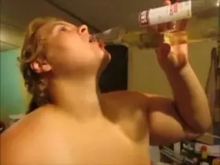 Wife Drinks Piss & Enjoy It, whole Bottle of Piss from Husband Dick