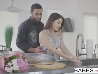 Babes - Valentina Nappi Sucks some BBC in the Kitchen