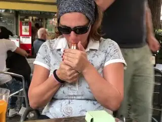 Smoking two at once