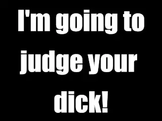 Personalized Dick Judgements / AUDIO ONLY JOI