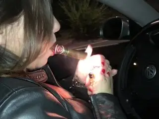 Cigar Inhale in the Car Fullvideoonsale