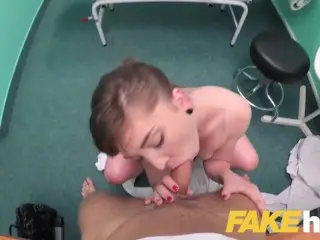 Fake Hospital Dirty Doc Stuffs his Big Dick into Patients Tight Wet Pussy